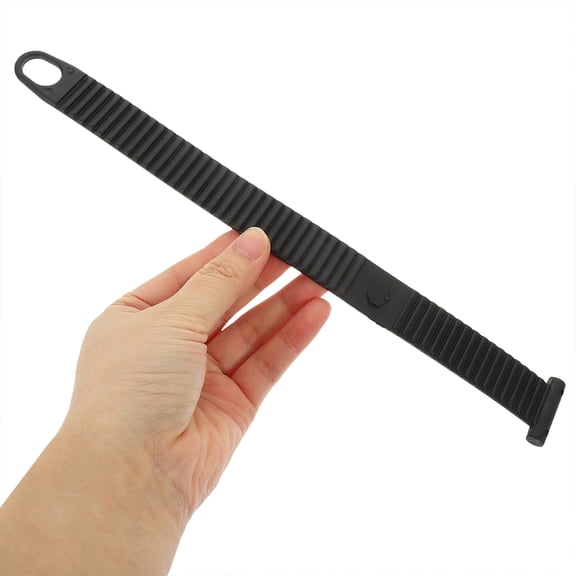 HEMOTON  2 Pcs Bike Binding Belt Fastening Fixing Strap Straps Black