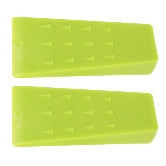 HEMOTON  2 Pcs Cutting Tool Logging Wedge Tree Control Portable Woodcutting