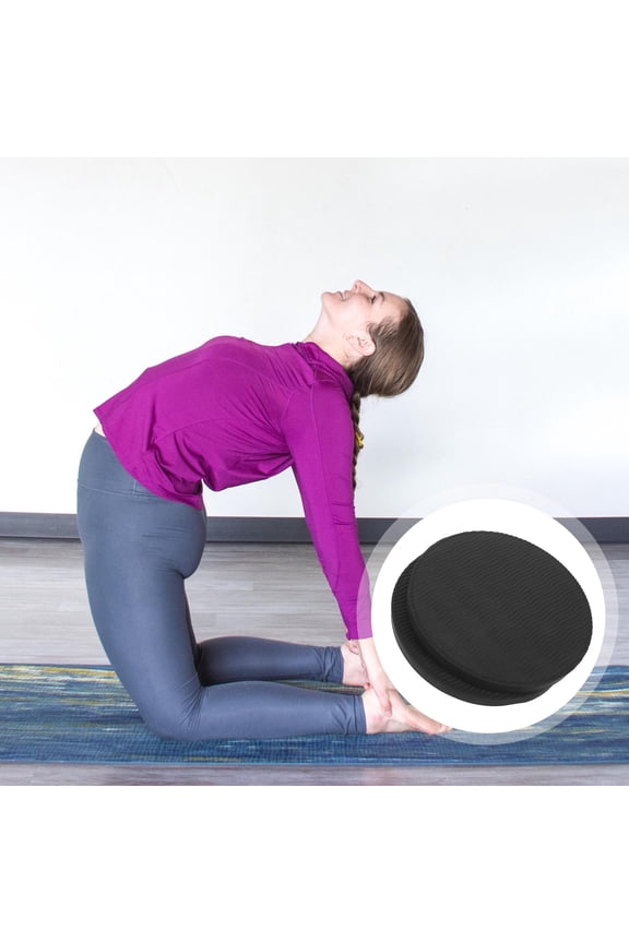 2 Pcs Extra Thick Yoga Mats Support Exercise Comfortable Pad