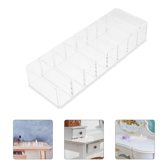 HEMOTON  2 Pcs Eyeshadow Palette Pallet Holder Makeup Powder Storage Box