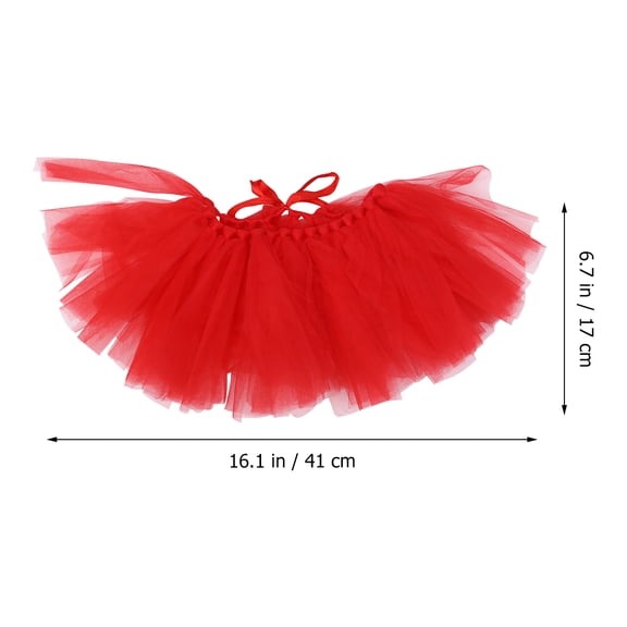 HEMOTON 2 Pieces Fancy Dog Birthday Outfit Clothes for Female Pets and Girls