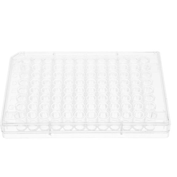 HEMOTON 2 Pcs Lab Microplates Cell Culture Plate 12.60X8.50X1.50CM White