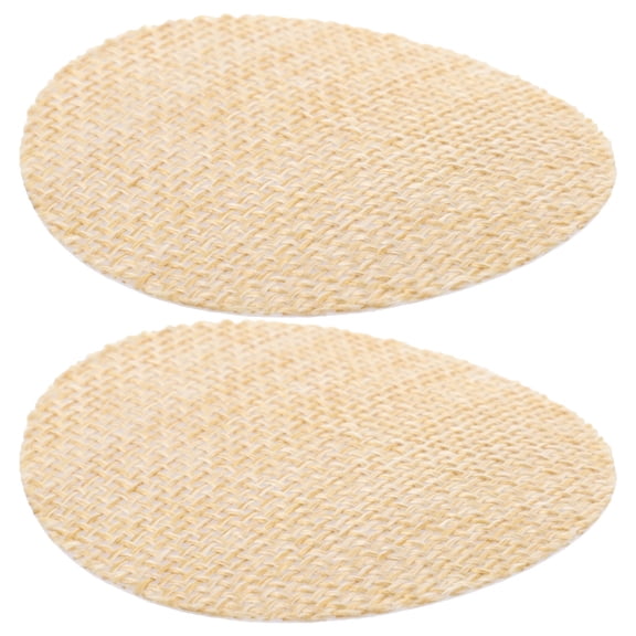 Hytrove Hanging Lamp Barriers Khaki for Eye Protection 2Pcs 2.4X2.4X0.04In