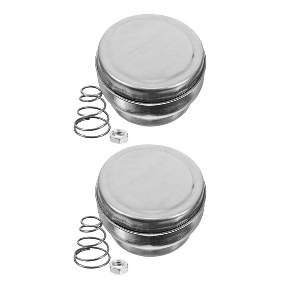 HEMOTON  2 Pcs Noodle Maker Handle Replacement Automatic Machine Parts Silver