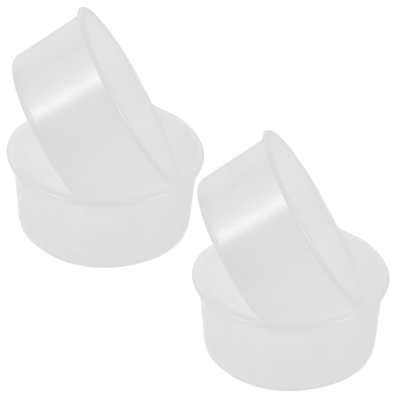 UPGRATOR Pressure Cooker Condensation Boxes Transparent 2Pcs 2.36X2.36X1.57in