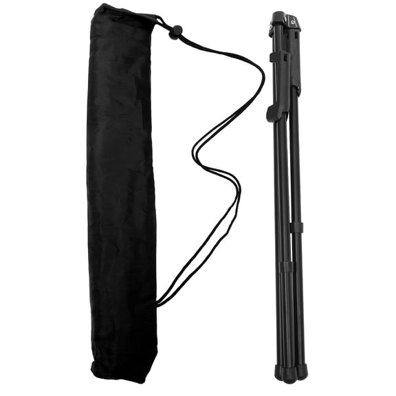 HEMOTON 2-Pack Foldable Travel Easel for Painting, Portable Student Art Stand 37x32CM, Black