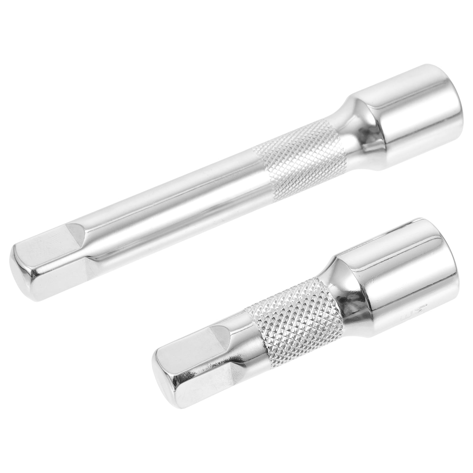 SOPOTUTU 2pcs Wrench Accessory Extension Rods Silver for Ratchet Tools ...