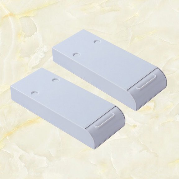 HEMOTON 2 Pcs -up Pen Storage Drawer Self-adhesive Box Student