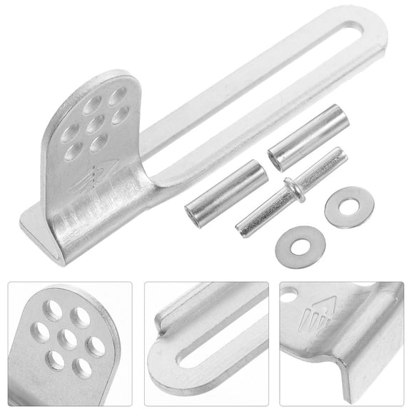 HEMOTON 2 Sets Fridge Hinge Replacement Refrigerator Door
