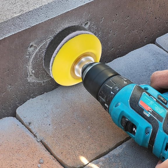 HEMOTON  2 Sets Sanding Disc Grinder Drill Tools Grinding Papers Wheel for Rotary