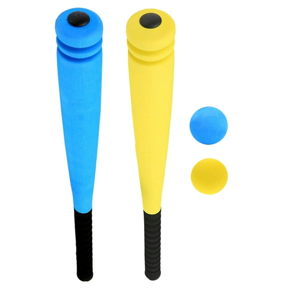 HEMOTON  2 Sets Toddler Portable Bat for Baseball Children's