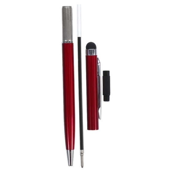 HEMOTON 2 -in-1 Capacitive Screen Stylus High-sensitive Stylus 13.50X0.76X0.76CM Red