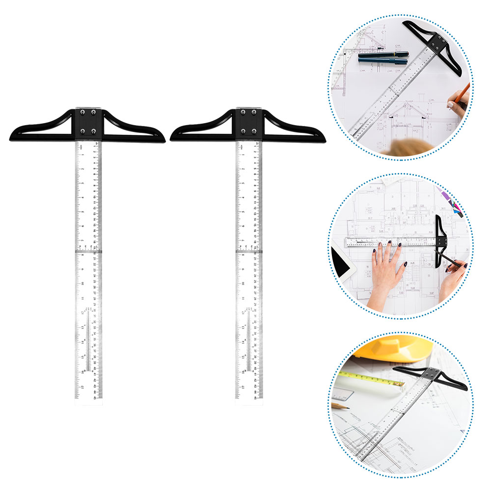 HEMOTON Set of 2 Portable -Rulers for Accurate Measurement and Marking ...