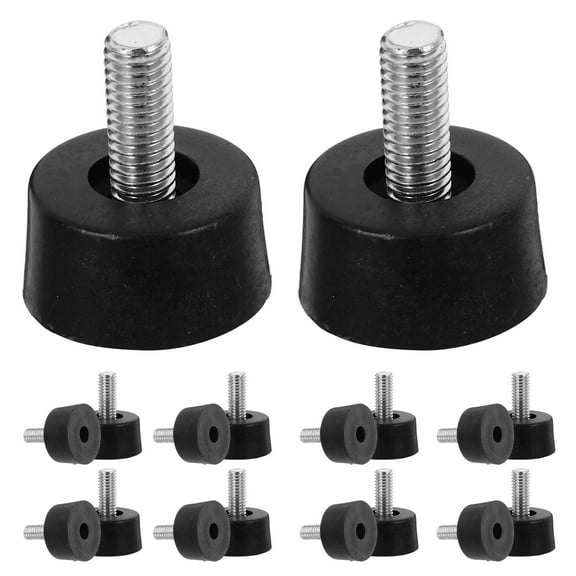 HEMOTON 20 Pcs Adjustable Furniture Feet Levelers Furniture Legs Screw on Furniture Glides Table Feet Pad Chair Leg Extenders Sofa Leveling Feet