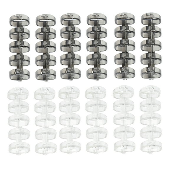 HEMOTON 20 Pcs Binder Ring Colored Index Card Rings Notebook Office