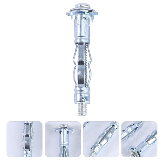 HEMOTON 20 Pcs Expansion Bolt Removable Machine Screw Drywall