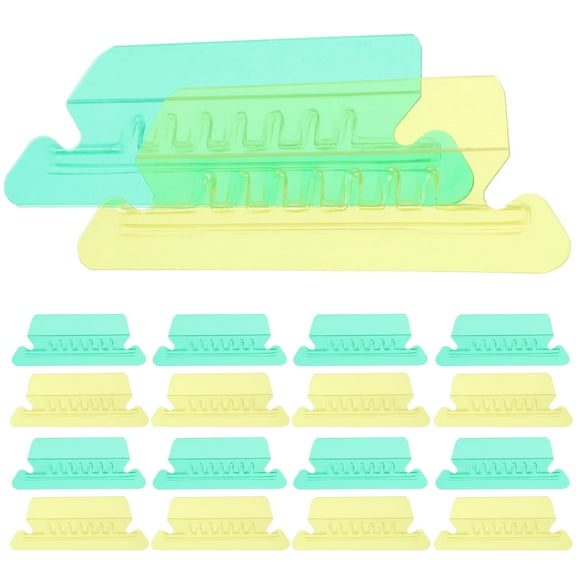 DEEPCRAFF File Folder Tabs Green 20Pcs 7.9X3.5In