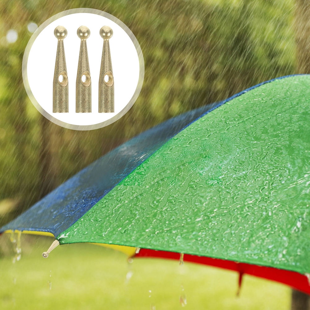 Golden Color Gota & Beads Katori Umbrella Pack Of 10
