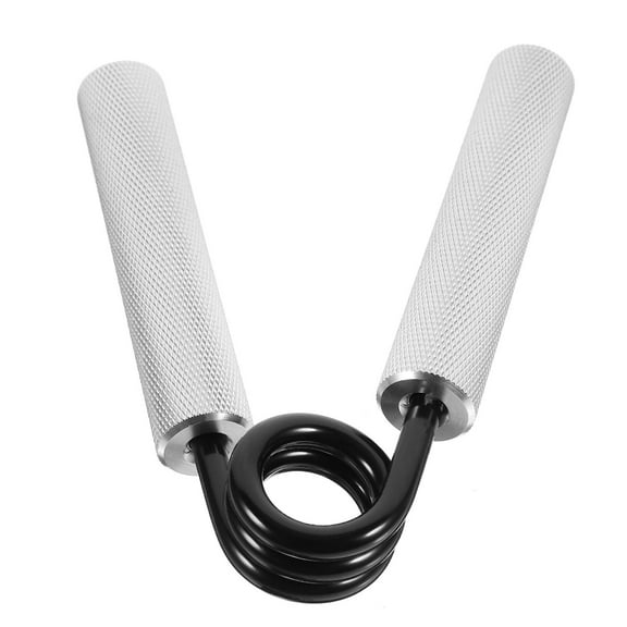 EXHUMKY 1Set Grip Strength Trainer Hand Squeezers for Strength Aluminum Silver Fitness Equipment for Athletes
