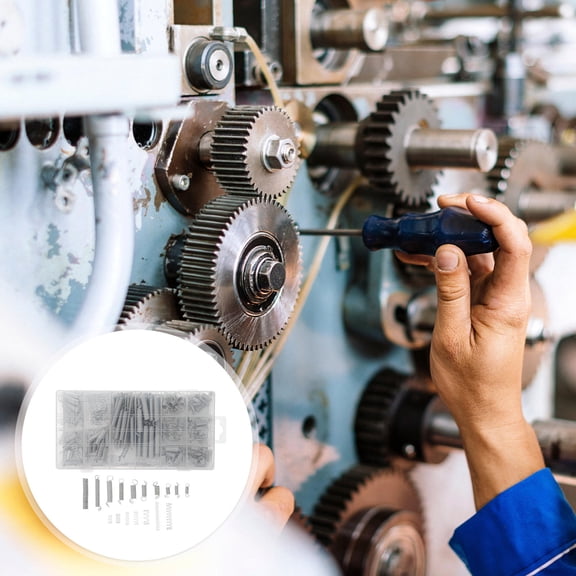 HEMOTON 200-Piece Spring Assortment Replacement Kit with Galvanized Springs for Various Applications