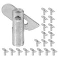 thumbnail image 1 of HEMOTON 20pcs Scaffolding Locking Mechanism Pins Galvanized Steel Guardrail System Locking Pin for Construction Renovation Welding Projects, 1 of 8