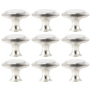 UPGRATOR Cabinet Knobs Silver 20Pcs 1.6x1.1x0.8in Stainless Steel