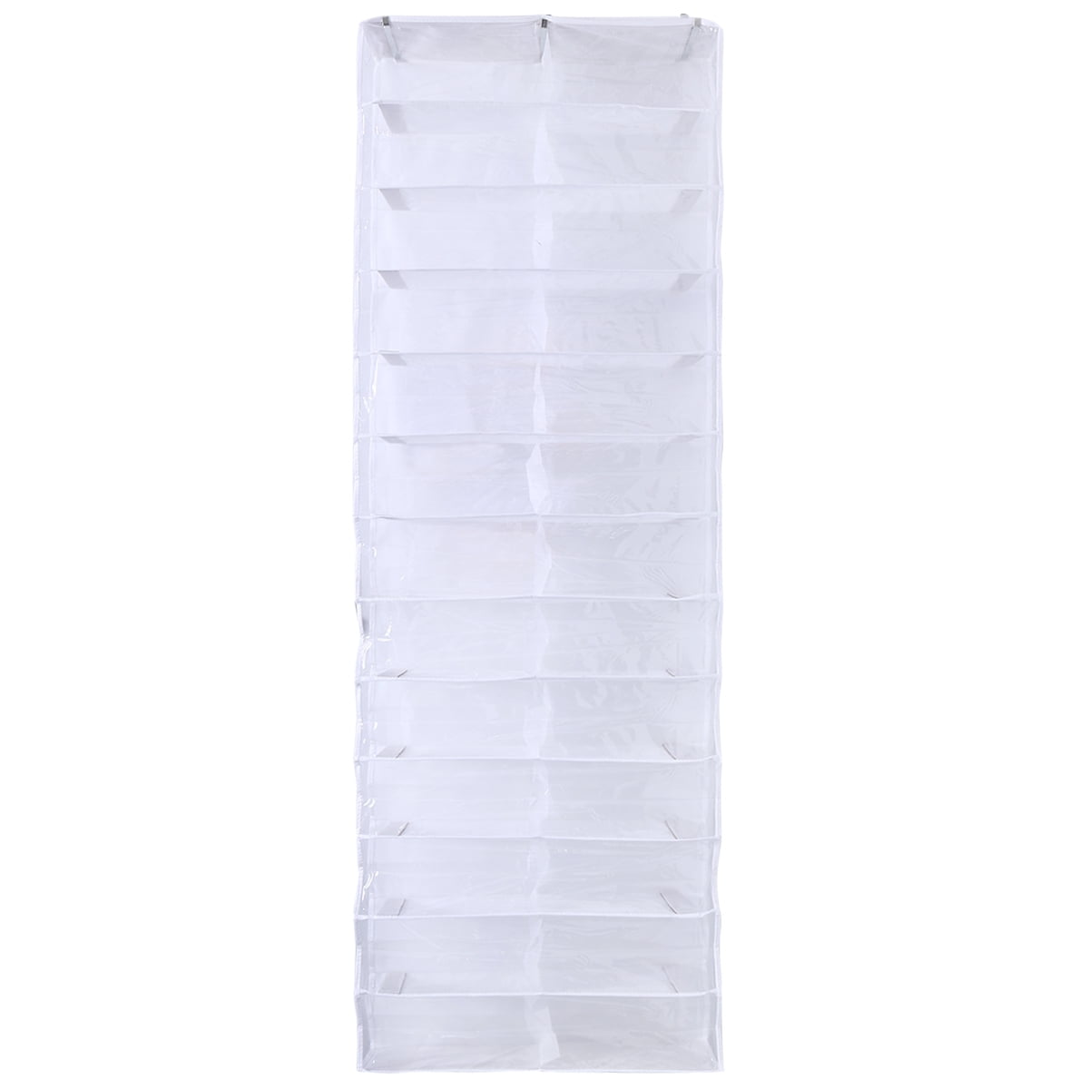 HEMOTON Over-the-Door Hanging Organizer Rack with 26 Large Pockets for Shoes and Miscellaneous Storage
