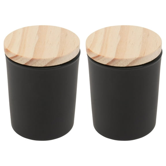 ORDDIART Aromatherapy Bottle Wood 2Pcs 2.36X1.97X1.97in