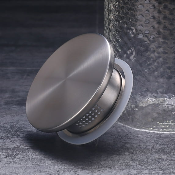 HEMOTON 2Pcs Stainless Steel Pitcher Cover Water Pitcher Lid Water Pot Cover Wearresistant Jug Lid