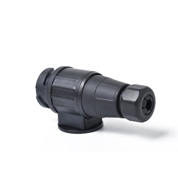 HEMOTON 2pcs 12V 13 Pin Trailer Plug Adapter Nylon 13 Pole Trailer Electrical Connector Wiring Connector Adapter (Black)