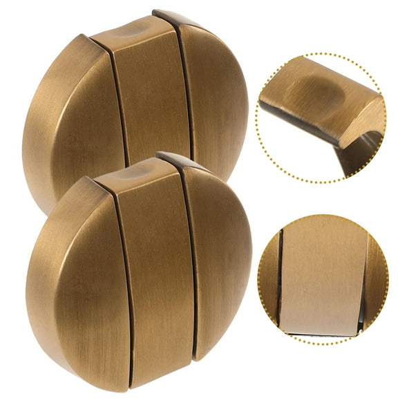 HEMOTON 2pcs Foldable Coat Hooks Wall Hooks Coats Towels Hanging Metal Hooks Backpacks Bags Hooks