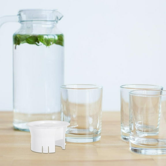 HEMOTON 2pcs Glass Water Pitcher Plastic Lids Reusable Beverage Pitcher Jug Lids for Replacement
