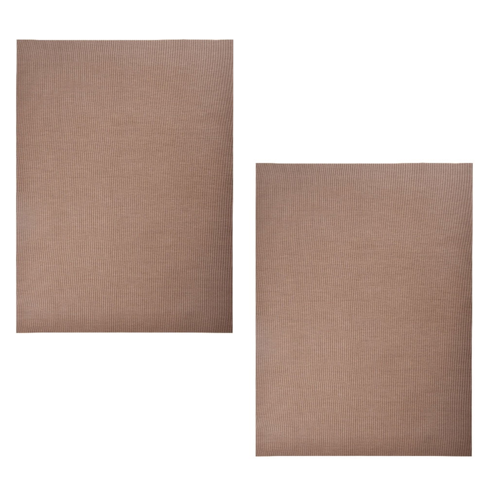 HEMOTON 2pcs High Temperature Resistant Oilproof Paper Baking Mat NonStick Oven Liners