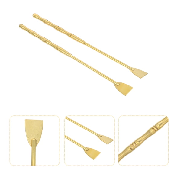 HEMOTON 2pcs Household Incense Shovels Incense Lore Shovels Burner Shovel Accessories