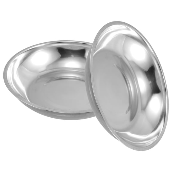 HEMOTON 2pcs Mechanical Dial Scale Pan Tool For Kitchen Industrial Reliable Weighing Plate For Accurate And Reliable And Lab Use