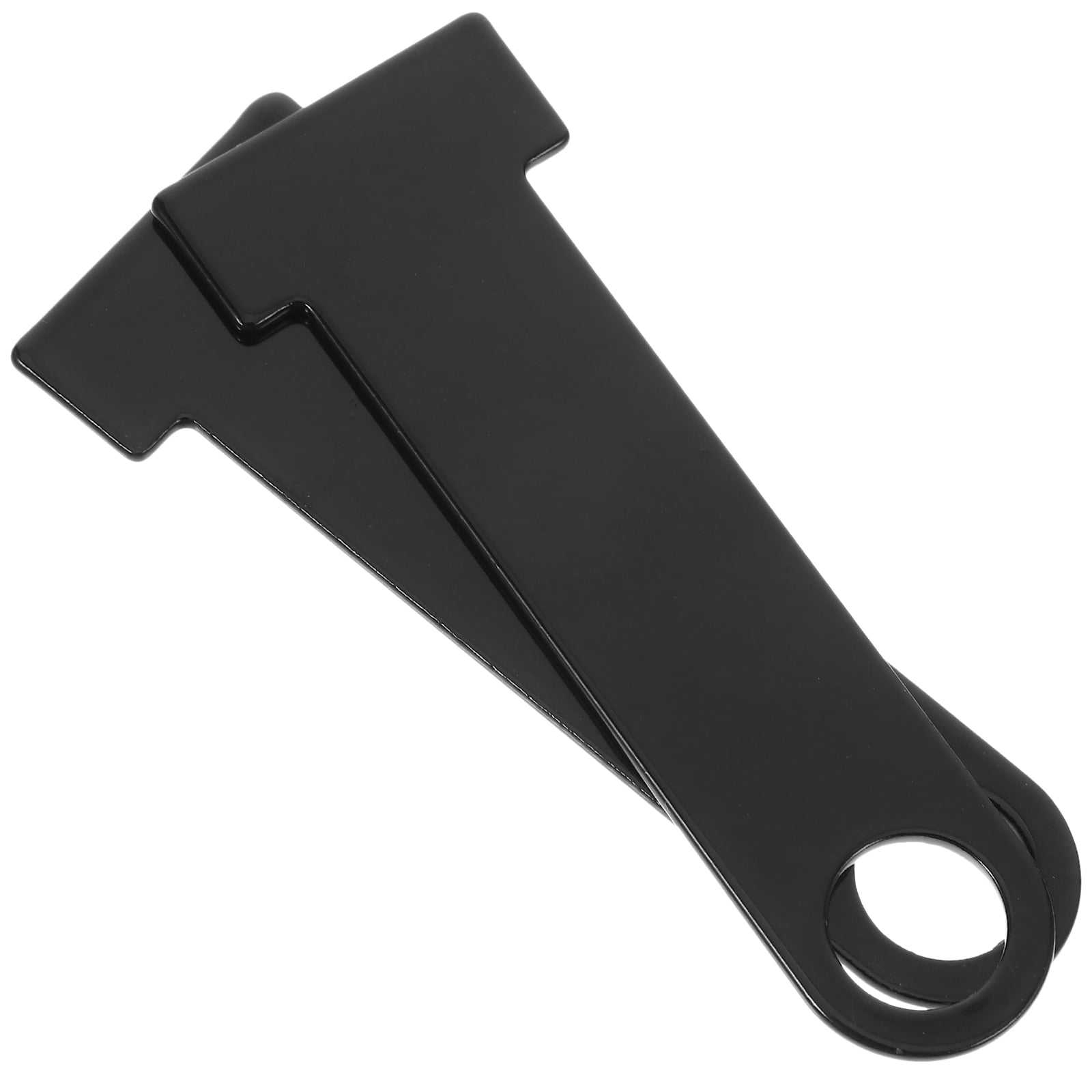 HEMOTON 2pcs Motorcycle Strap Ring Locks Helmet Strap Ring Lock Motorcycle Modification Accessory