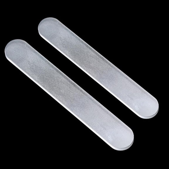 HEMOTON 2-Pack Nano Nail Files Buffer Boards for Polishing and Grinding Nail Art Manicure Tools, Round Shape
