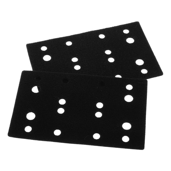 SOPOTUTU 2-Pack Black Disc Pad Buffing and Polishing Sponges for Home Use, and Effective Cleaning Pads