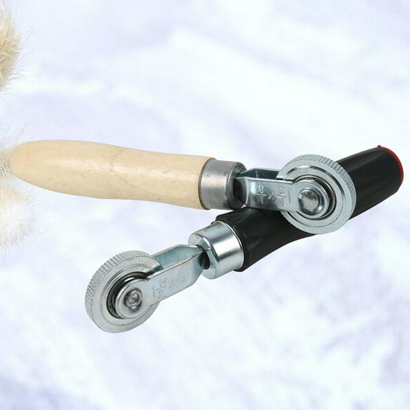 HEMOTON 2pcs Tire Filling Compaction Roller Automobile Tire Repair Tools Reloading Supplies Car Accessories for Outdoor Shop