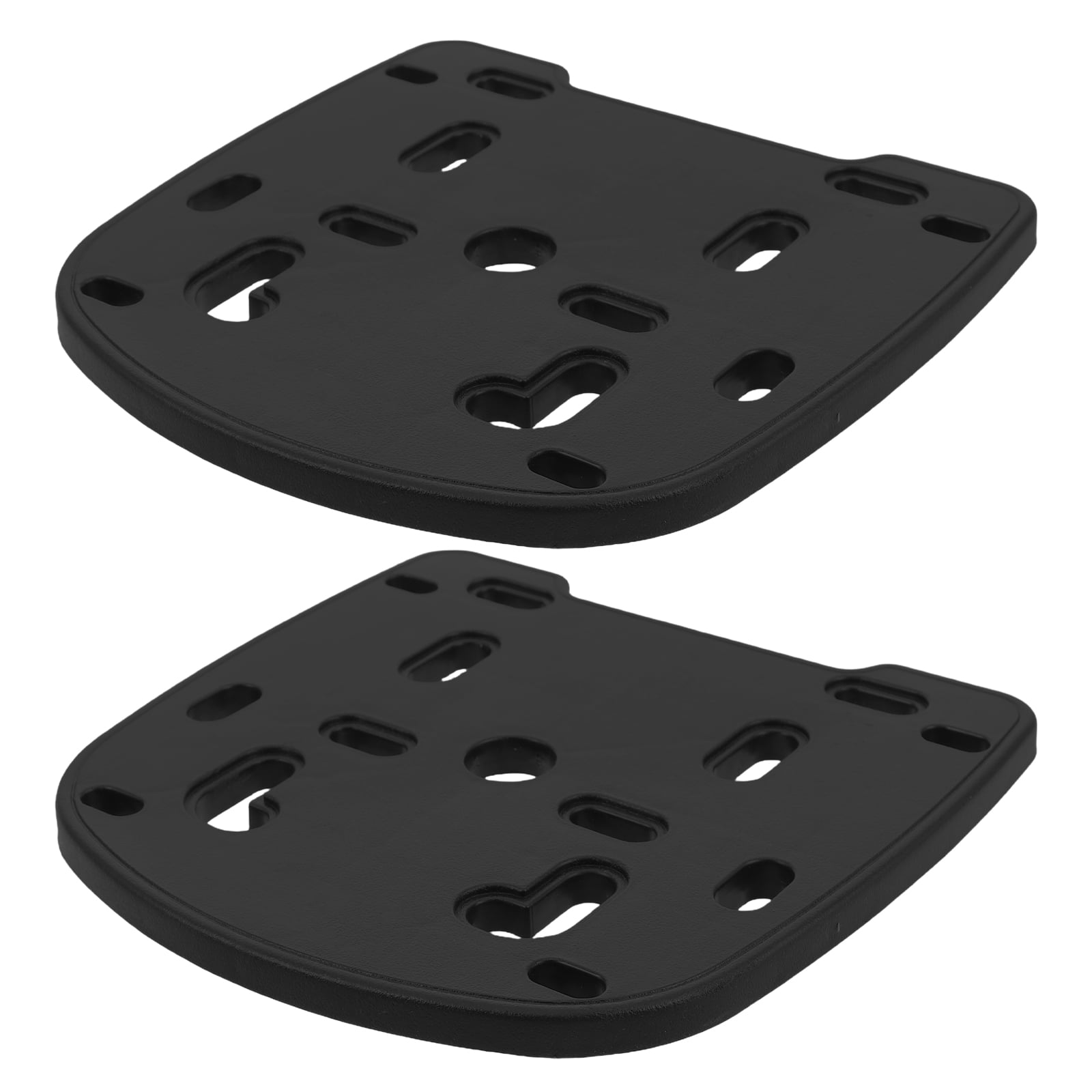 HEMOTON 2pcs Universal Motorcycle Cargo Rack Thickened Rear Luggage Mount For Motorbike Storage Replacement Rear Trunk Bracket Supply