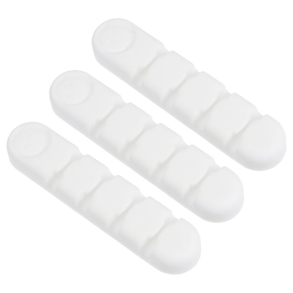 HEMOTON 3 Pcs Data Wire Winders. Network Cable Organizers Cord Manager Desk Holders