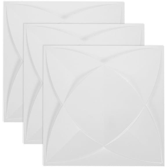 HEMOTON  3 Pcs Decorations for 3D Three-dimensional Wall Panel