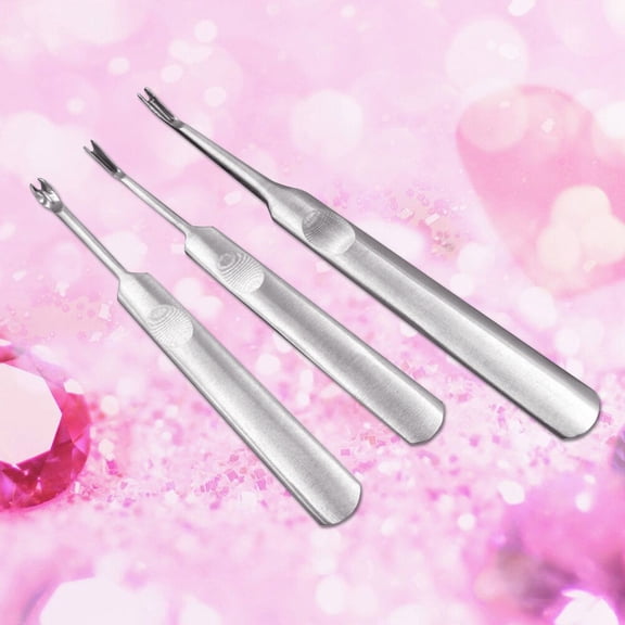 SOPOTUTU 3-Piece Stainless Steel Work Graver Set Precision Engraving Tools