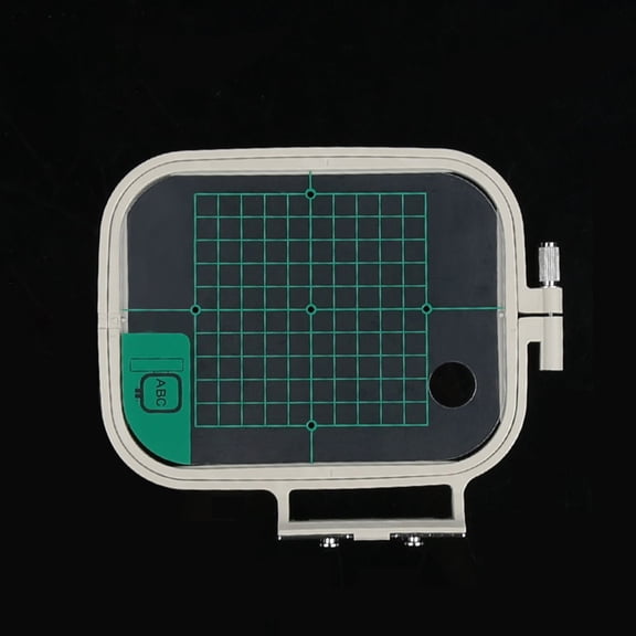 SOPOTUTU 3-Piece Grey Embroidery Hoop Set with Ink Grid Compatible with SE270D SE350 HE120 HE240 Machines