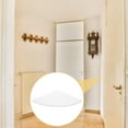 thumbnail image 1 of HEMOTON  3 Pcs Storage Shelves White Corner Shelf Wall Mount Living Room, 1 of 8
