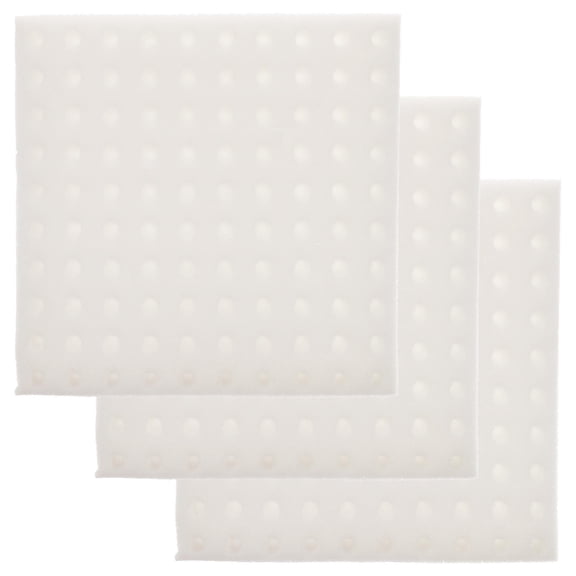 SOPOTUTU Soilless Sponge Hydroponic Sponge Sheets Light Yellow 300 Small Pieces Indoor Garden
