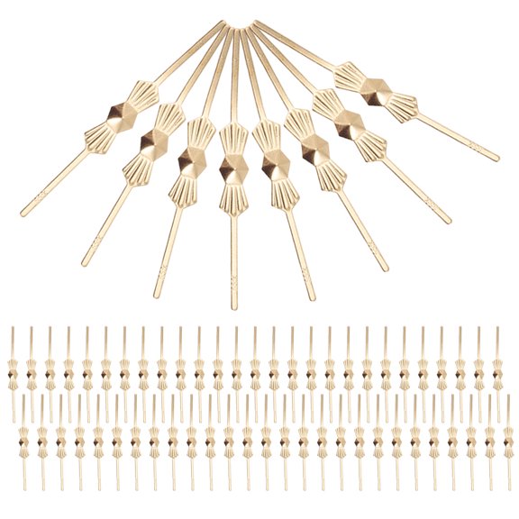 HEMOTON 300 Pcs Home Decor Lighting Hooks Lamp Bow Tie Connector