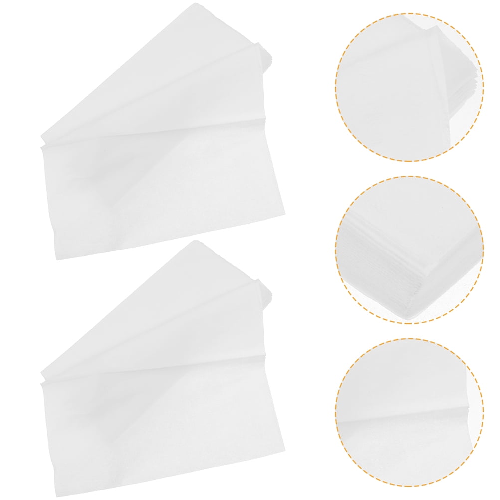 HEMOTON 4 Bags Car Travel Tissues Tissue Box Refill Paper Auto Visor Pulp Paper Towels (50 Sheets/bag)