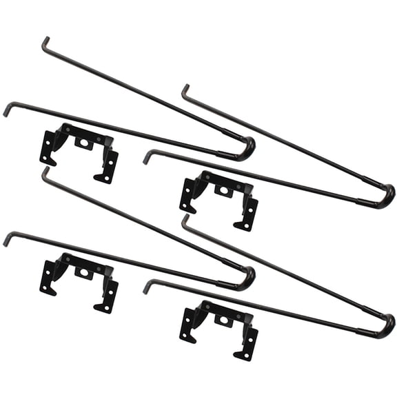 HEMOTON  4 Pc Legs for Furniture Replacement Folding Table Laptop Hairpin