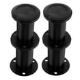 thumbnail image 1 of HEMOTON  4 Pcs Adjustable Height Bed Frame Support Legs Furniture, 1 of 8